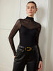 Clara | Elegante 2-in-1 Bluse mit transparenten Einsätzen