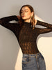 Lena | Elegante Bluse mit semi-transparentem Stoff