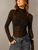 Lena | Elegante Bluse mit semi-transparentem Stoff
