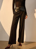 Leonie | Criss Cross Kunstleder-Hosen