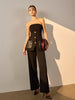 Leonie | Criss Cross Kunstleder-Hosen