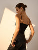 Clara | Gefältetes Crop Cami Top