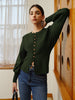 Anna | Elegante Wellenbesatz-Bluse