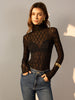 Lena | Elegante Bluse mit semi-transparentem Stoff