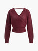 Leonie | Criss Cross Cinched Pullover