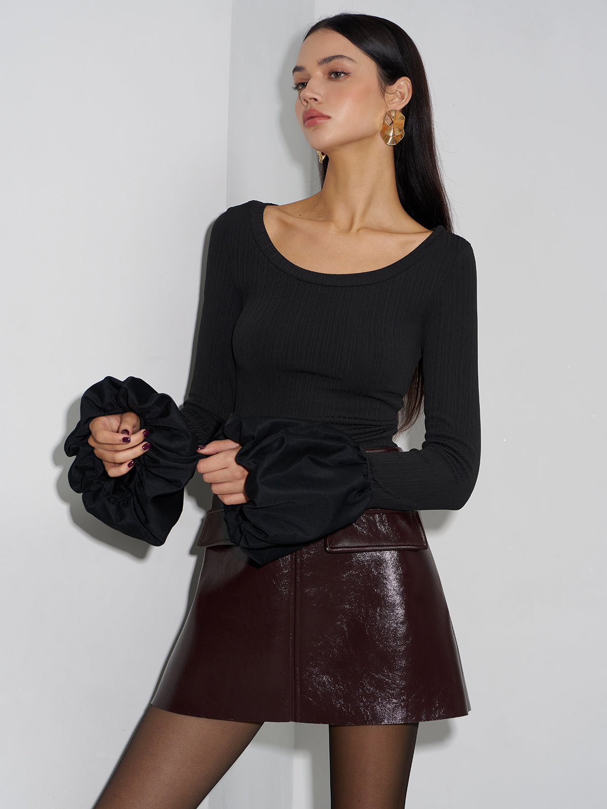 Eleganz für jeden Anlass | Bud-Cuff Slim T-Shirt