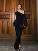 Luna | Elegantes One-Shoulder-Jersey-Kleid