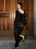 Luna | Elegantes One-Shoulder-Jersey-Kleid