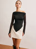 Leni | Asymmetrische Geraffte Bluse