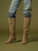 Lena | Elegante Knielange Stiefel aus Wildleder