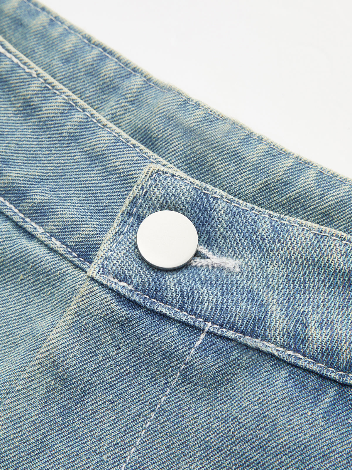 Max | Lässige Denim Panel Anzughose