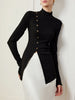 Laura | Stylische Button Split Bluse