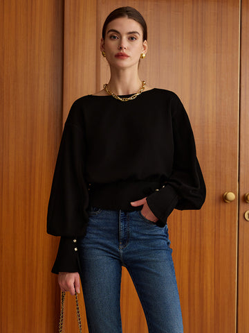 Sophie | Elegantes Sweatshirt mit Glockenärmeln