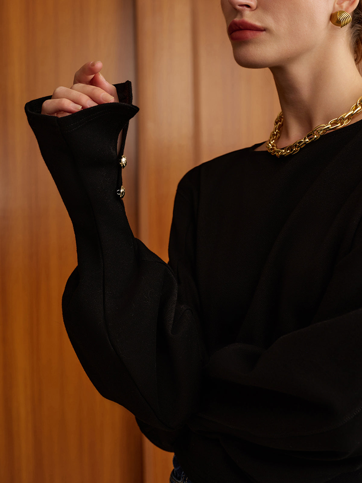 Sophie | Elegantes Sweatshirt mit Glockenärmeln