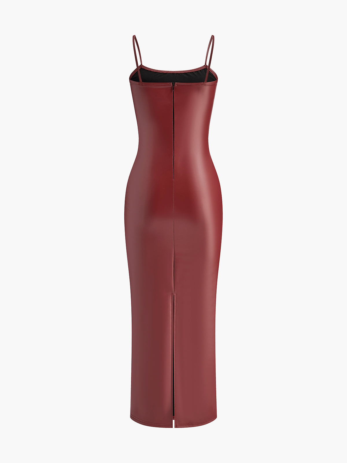 Clara | Elegantes Cami-Kleid aus Kunstleder