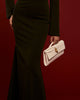 Clara | Zwei-Wege Woven Flap Clutch Schultertasche