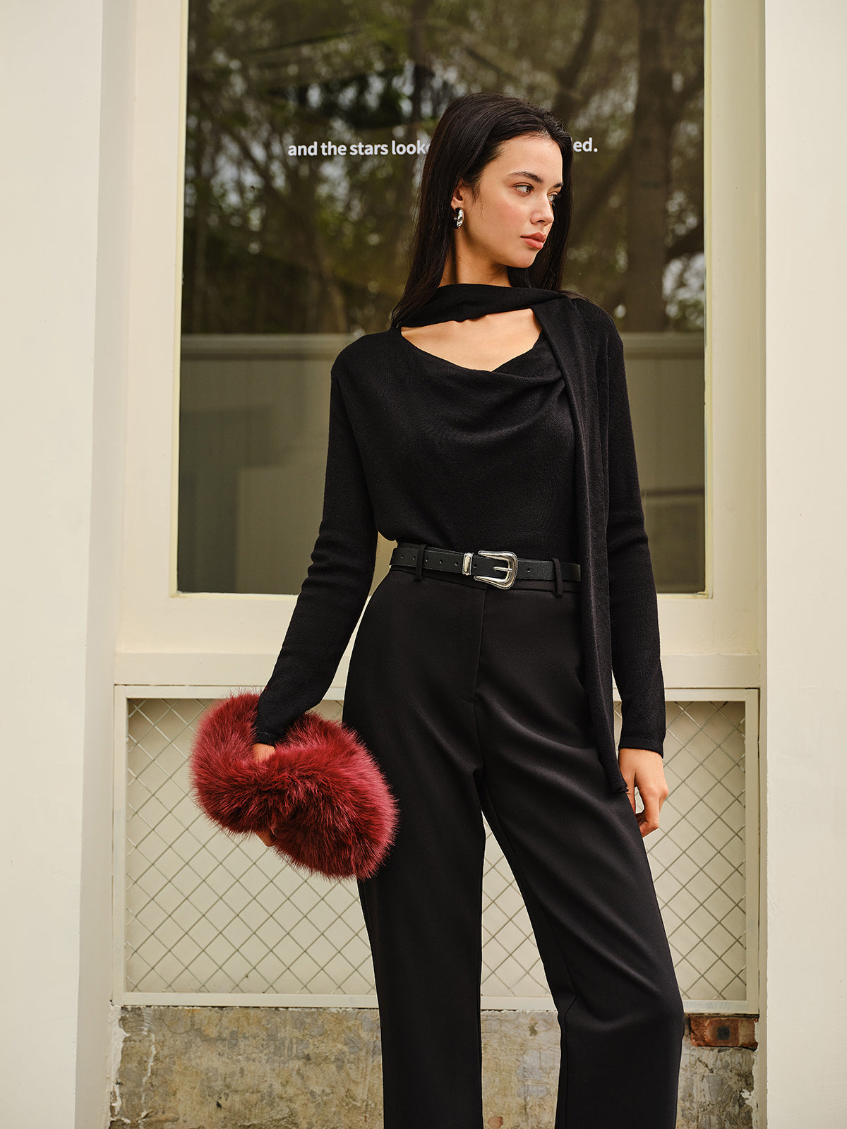 Sophie | Stilvoller Pullover mit Schalkragen