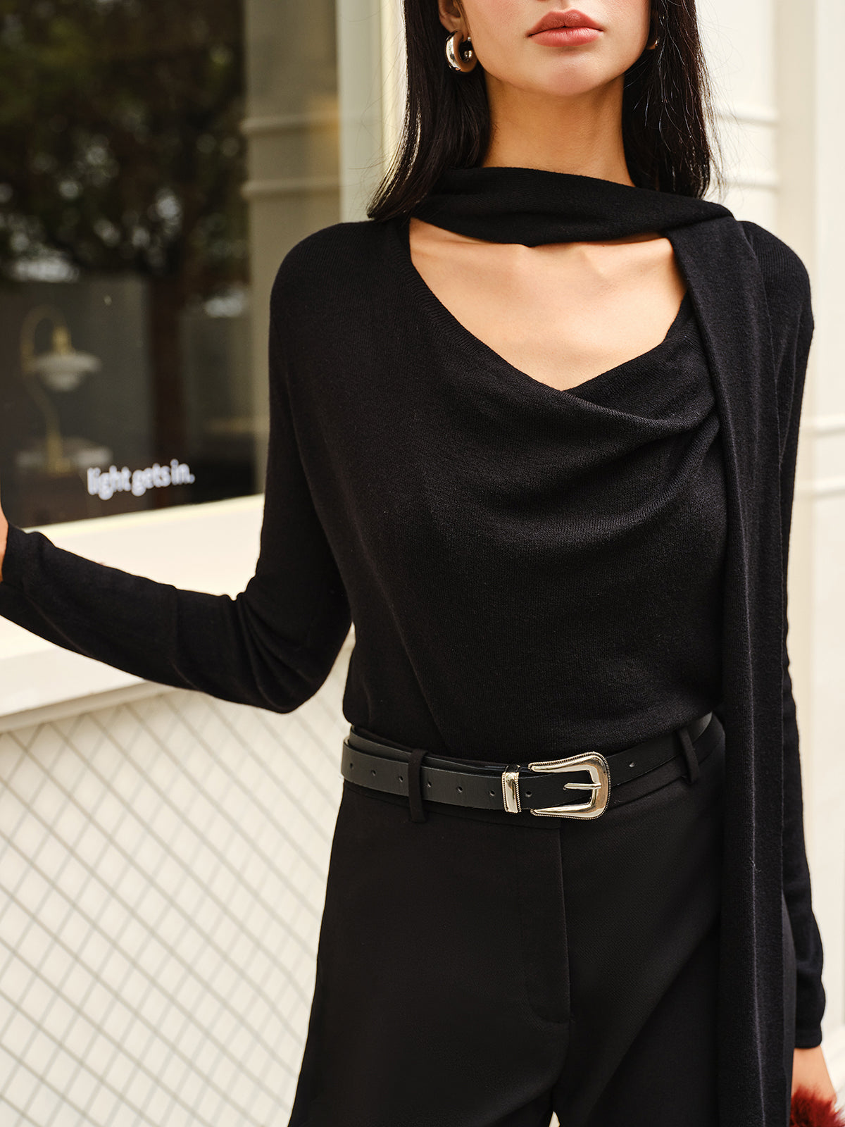 Sophie | Stilvoller Pullover mit Schalkragen