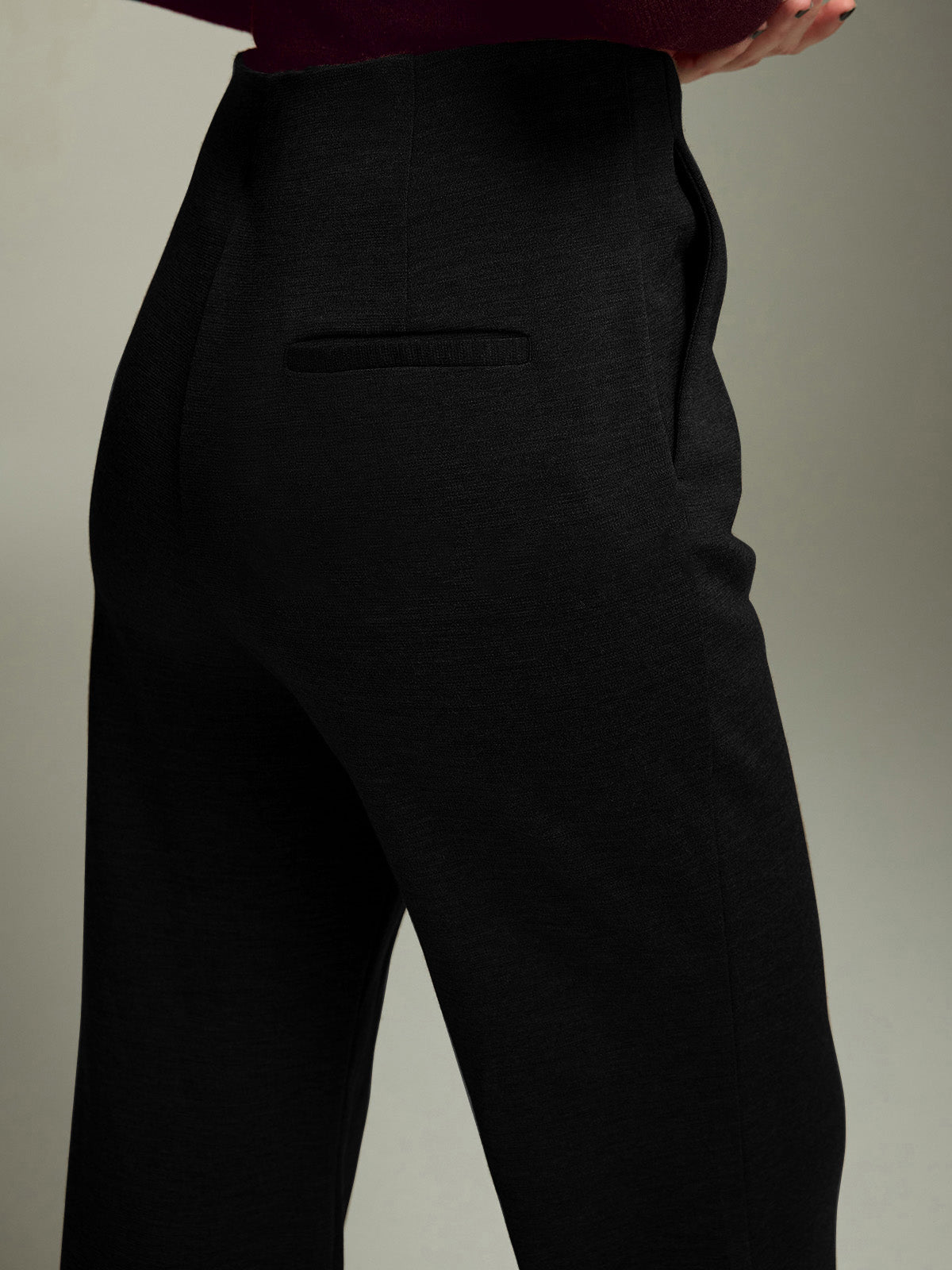 Clara | High-Waist Jersey Bootcut Hose