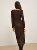 Marlene | Schlichtes Crinkle-Textil-Kleid ohne Gürtel