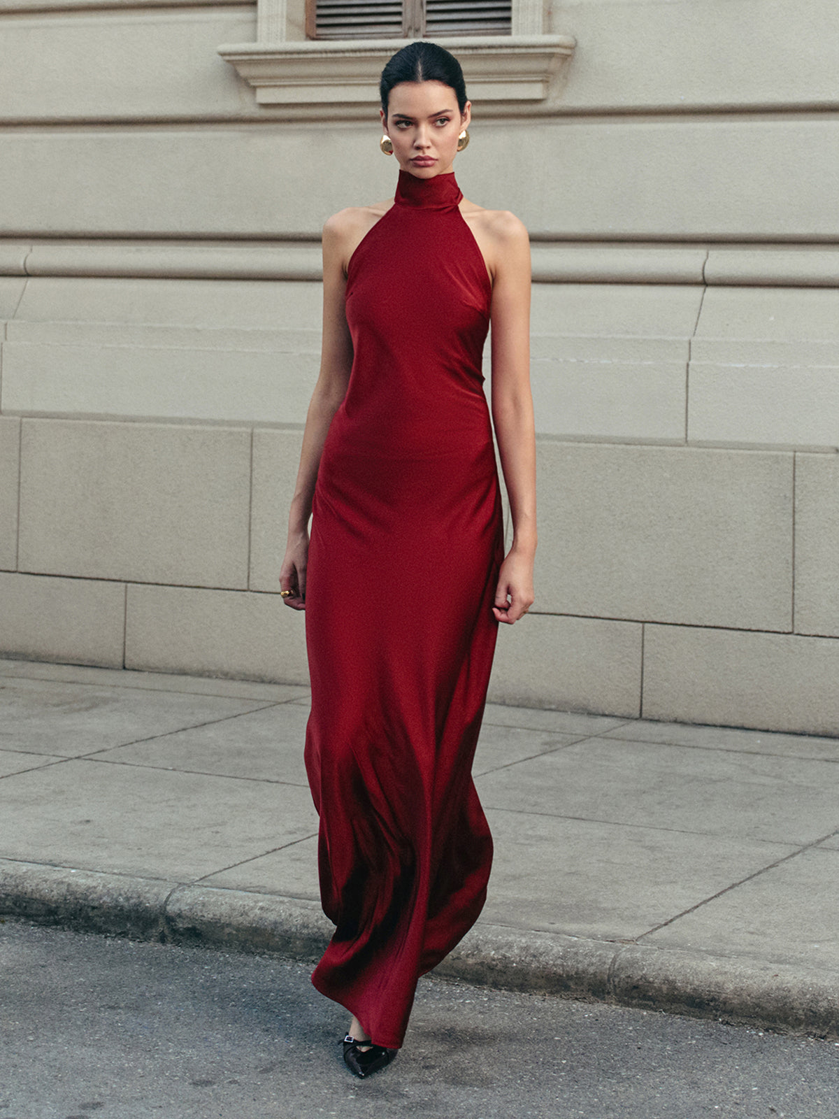 Mira | Elegantes Halter Kleid