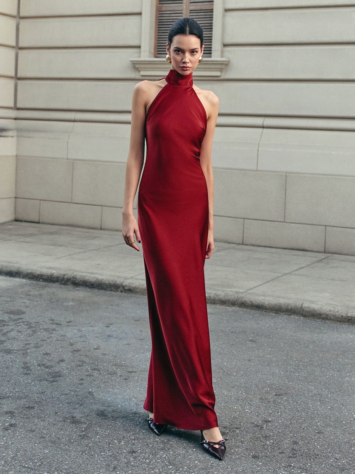 Mira | Elegantes Halter Kleid