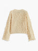 Leonie | Kreativer Quasten Strickmantel