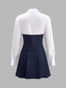 Clara | Plissiertes Polo-Kleid