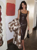 Liane | Verführerisches Kunstleder Kleid