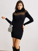 Clara | Elegantes Kleid mit transparenten Details