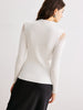Anja | Elegantes Oberteil mit transparenten Details