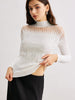 Anja | Elegantes Oberteil mit transparenten Details