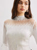 Anja | Elegantes Oberteil mit transparenten Details