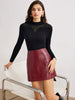Clara | Eleganter, transparenter Ripp-Pullover