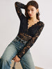 Mia | Eleganter Bodysuit mit Spitzenpaneelen
