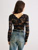 Mia | Eleganter Bodysuit mit Spitzenpaneelen
