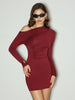 Emilia | Elegantes asymmetrisches Kurzes Kleid