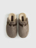 Greta | Stilvolle Pelz-Slipper mit Gürtel-Design