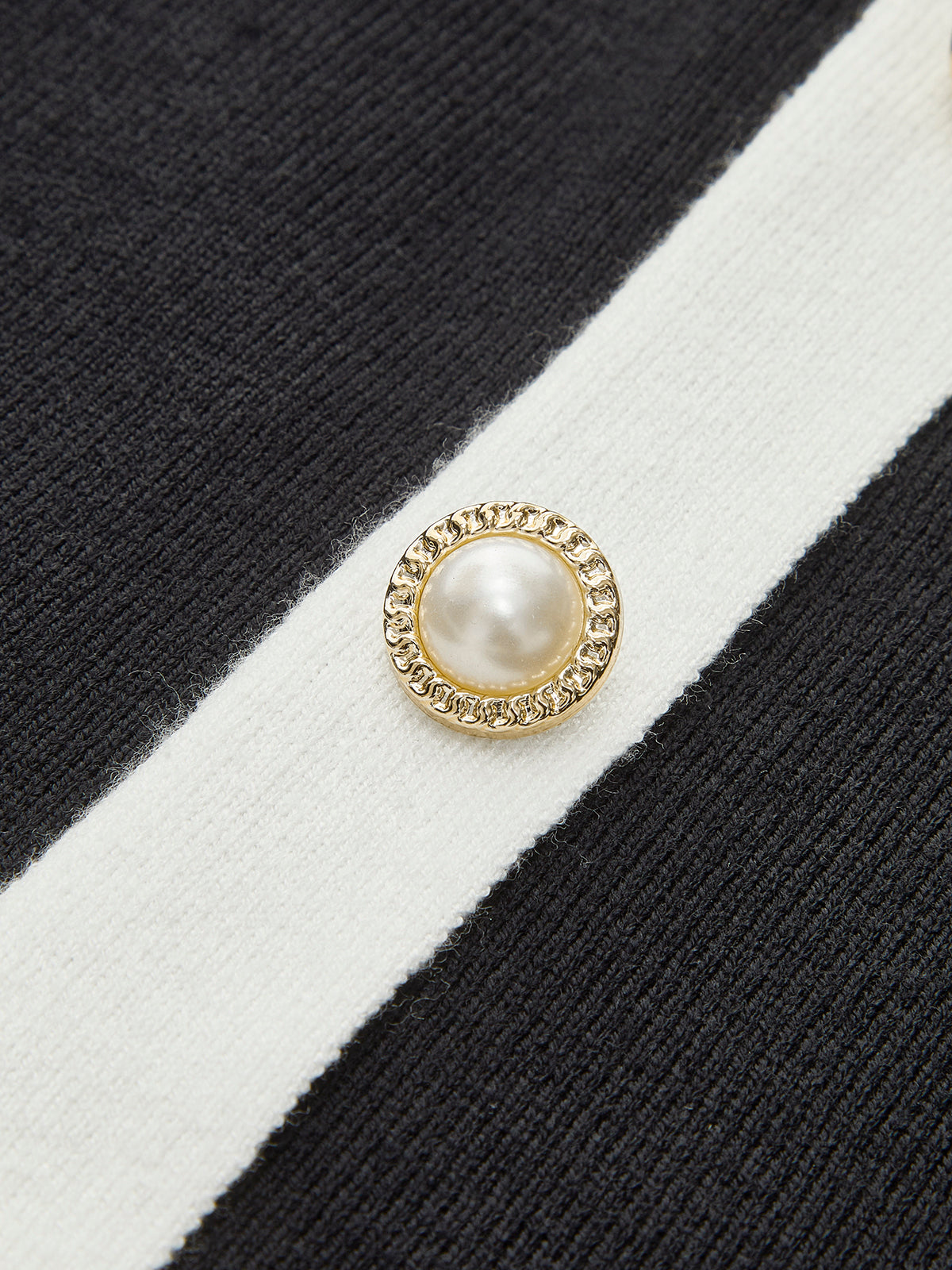 Clara | Rüschendetails Kleid im Color-Block-Design