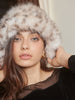 Lena | Plüsch Bucket Hat im Leoparden-Print