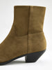 Clara | Stilvolle Western-Stiefeletten mit Blockabsatz und Reißverschluss