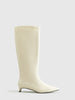 Katja | Elegante spitz zulaufende Kitten-Heel-Stiefel