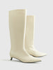 Katja | Elegante spitz zulaufende Kitten-Heel-Stiefel