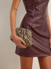 Laura | Stilvolle Schlangenleder-Clutch