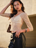 Clara | Elegante Spitzenbluse