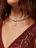 Celina | Funkelndes Strass-Choker-Halsband