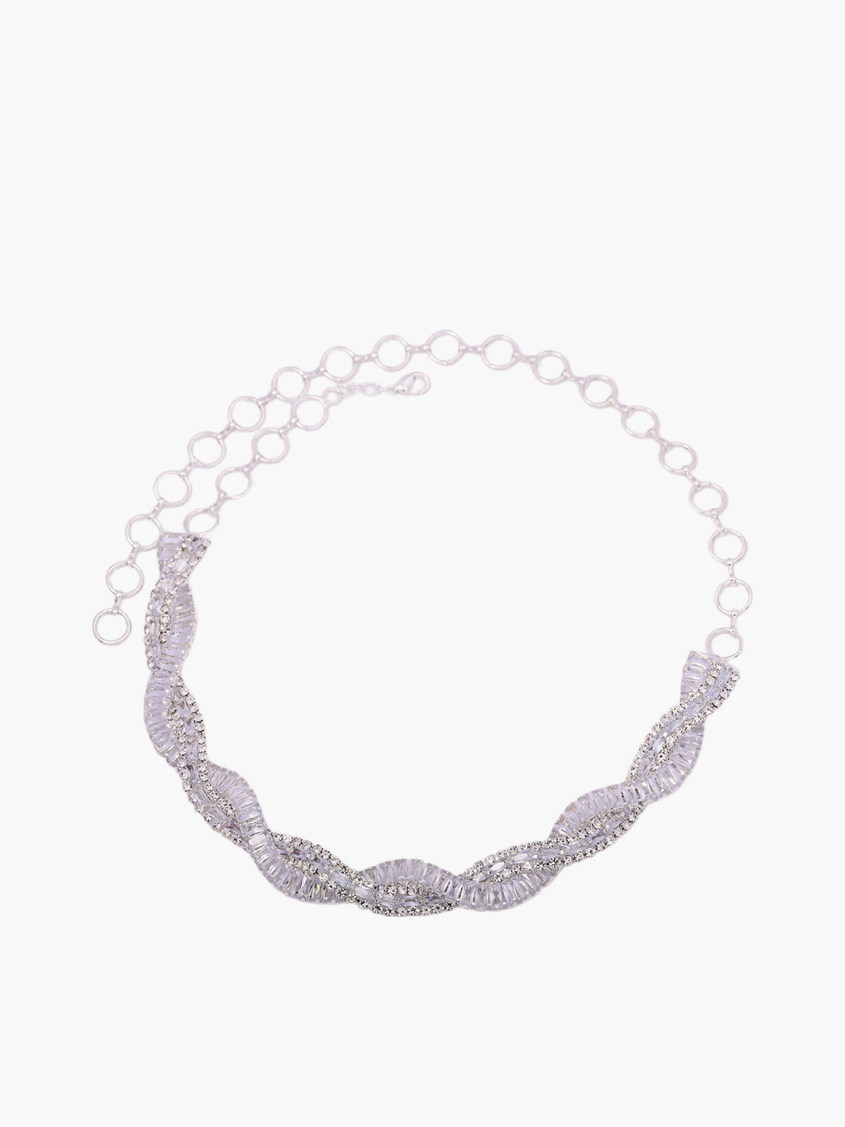Celina | Funkelndes Strass-Choker-Halsband
