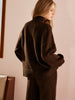 Leonie | Basic-Spitzhals-Shift-Pullover