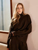 Leonie | Basic-Spitzhals-Shift-Pullover