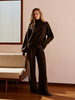 Leonie | Basic-Spitzhals-Shift-Pullover